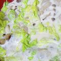 浪速のペキラブ's cooksnap of when they made 簡単鶏むね肉と白菜のクリーム煮♬.