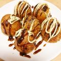 hitomi♪＊'s cooksnap of when they made たこ焼き☆隠し味お好みソースに山椒.