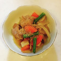 小鹿のキッチン's cooksnap of when they made ごま香る♪鶏肉と根菜の甘辛煮.