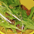 ブランシュkuu's cooksnap of when they made 超簡単。水菜とマグロの和え物.