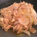 クック15FFG6☆'s cooksnap of when they made ツナとキャベツの卵とじ丼(皿).