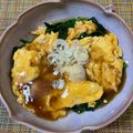 みじょーん's cooksnap of when they made 簡単！ほうれん草のトロトロかに玉あんかけ.