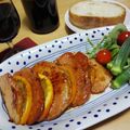 ちゅきぞうこ's cooksnap of when they made ハムのソテー☆オレンジソース♪.