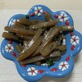eimmy31285's cooksnap of when they made こんにゃくと大葉ガーリックの塩炒め.