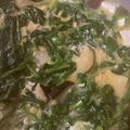 りぼなーる's cooksnap of when they made ほうれん草と豆腐の卵トロミ煮.