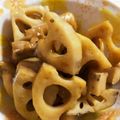 ほりもも's cooksnap of when they made 鶏肉でこくうま❢蓮根のきんぴら.