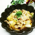 Dellaたん's cooksnap of when they made 白菜と豚肉の煮込み.