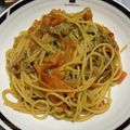 たんぽぽッ's cooksnap of when they made ケチャップが決め手♪豚の生姜焼きパスタ.