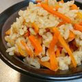 クックＦ8ＪＷ40☆'s cooksnap of when they made 簡単☆美味しい☆にんじんごはん.