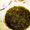 Vöglein's cooksnap of when they made イラン料理　ゴルメサブズィ.
