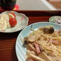ﾙｲにゃんこ's cooksnap of when they made 濃厚クリーミー♪きのこのクリームパスタ.