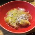 eimus's cooksnap of when they made 白菜と肉団子のじんわり♡あったかスープ.
