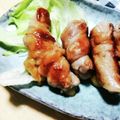 まぶたん's cooksnap of when they made *お餅の豚巻き*.