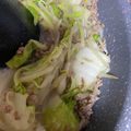 no1642's cooksnap of when they made 白菜＆ひき肉の簡単ズボラあんかけ!!.