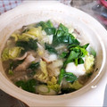 hanemakoo's cooksnap of when they made 【農家のレシピ】豚肉のみぞれ鍋.