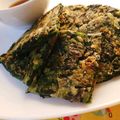 umi☆neco's cooksnap of when they made 卵なし！ちぢみほうれん草のチヂミ.
