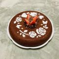 shuriⓀ's cooksnap of when they made 簡単♡卵なしチョコケーキ.