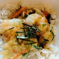 Lake☆Erie's cooksnap of when they made フライパンで簡単✩海老のかき揚げ丼.