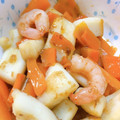 joymoon♪'s cooksnap of when they made いかとエビと野菜のあっさり塩炒め.