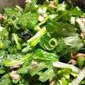 sunujiro's cooksnap of when they made 春菊とツナのサラダ（ナンプラー味）.