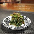 inyako's cooksnap of when they made 春菊のごま和え.
