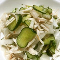 ゆみらんたん's cooksnap of when they made 液体塩こうじで♪梅と大根とささみのサラダ.