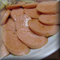かき氷's cooksnap of when they made お魚ソーセージの甘辛生姜焼き.
