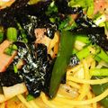 naki1227's cooksnap of when they made ★和風　きのこのスパゲッティー★.