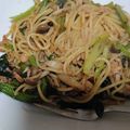 もものkitchen's cooksnap of when they made ツナと小松菜の和風パスタ.