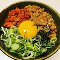 azbjbn's cooksnap of when they made 簡単ごはん♪キムチ納豆丼♪.