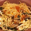 クック船長900's cooksnap of when they made いくらとサーモンの和風で親子パスタ.