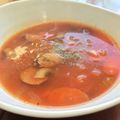 Superlittleboo's cooksnap of when they made 具だくさん野菜のトマトスープ.