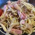 スガ九郎's cooksnap of when they made 初心者でも簡単☆ツナの和風スパゲティ.