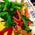 クックHJB3B6☆'s cooksnap of when they made ☆ほうれん草の海苔ゴマ和え☆.