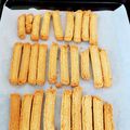 たー君ゆー君ママ's cooksnap of when they made おからたっぷりガリボリ ビスコッティ.