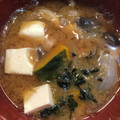 わたるんママ's cooksnap of when they made かぼちゃと白菜のお味噌汁.
