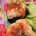 こももさん's cooksnap of when they made 里芋マッシュのせ♡しいたけのグリル.