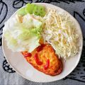 Newチヨコっと♪'s cooksnap of when they made キャラ朝ごはん♪オムレツちゃん.