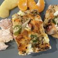 105♡'s cooksnap of when they made 手作りチーズ&ホエー入りフォカッチャ.