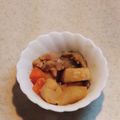 himhima72's cooksnap of when they made 大人の給食☆鶏肉とさといもの炒め煮.