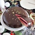 ちゃんねるゆみ's cooksnap of when they made 【綺麗】ミラーケーキ（ミロワール）♪.