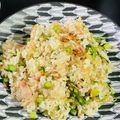 y1123♡'s cooksnap of when they made アスパラとベーコンのバター風味チャーハン.