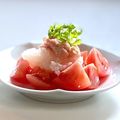 かっちゃん杉's cooksnap of when they made 簡単♪トマトとツナ下ろしサラダ.