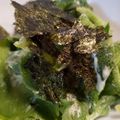 milestone★'s cooksnap of when they made アイスプラントの海苔マヨ和え.