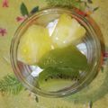 inLondon's cooksnap of when they made キウイ パイナップル ヨーグルト 蜂蜜.