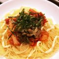 なーなちゃん's cooksnap of when they made キムチ納豆de和風パスタ.