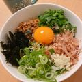 藤原都香's cooksnap of when they made 元祖台湾まぜそば(はなびインスパイア).