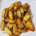 かえるとてんとう虫's cooksnap of when they made つまんでどうぞ！カリッと甘辛ゴボウ唐揚げ.