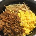 ビビ♡'s cooksnap of when they made 三色鶏そぼろ丼～味付け濃い目、甘さ控え目.