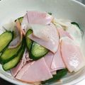 K☆mama55's cooksnap of when they made カブとハムのさっぱりサラダ.